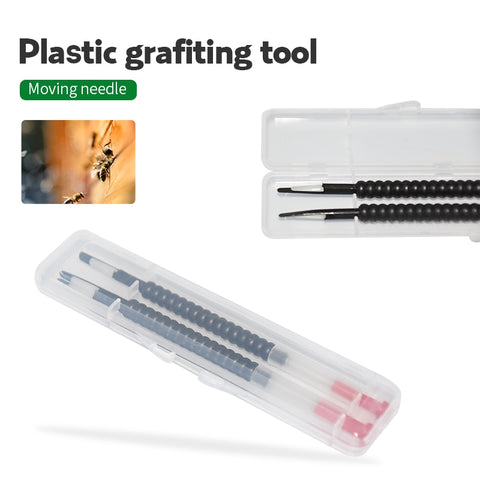 2PCS/BOX Beekeeping Tools Move Needle Bee Larva Queen Bee Moving Equipment Bee Eggs Needle Grafting Tool Beekeeping Equipment